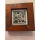 Elizabethian Green Tudor Silk Sampler